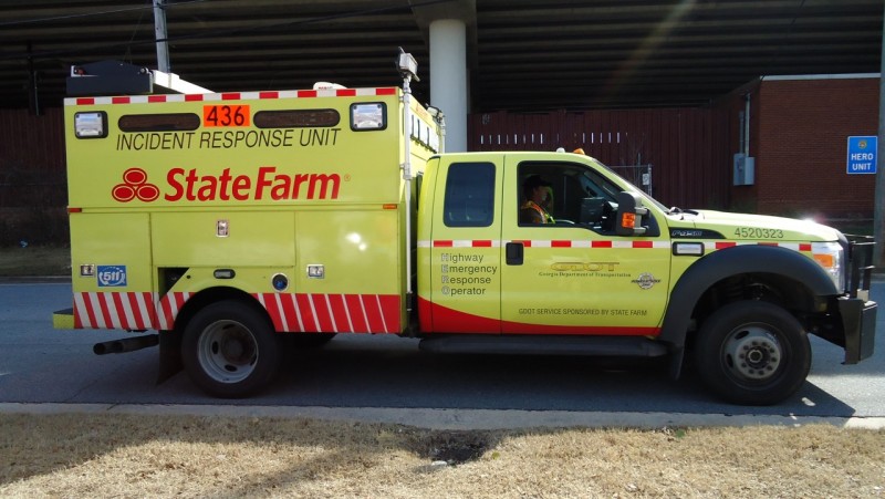 State Farm Emergency Truck