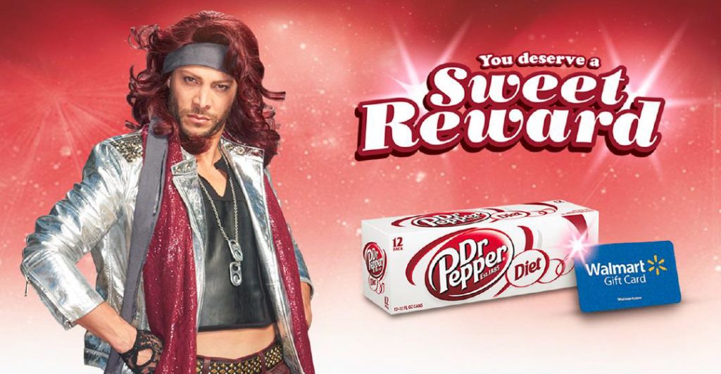 Rewards at Walmart with Diet Dr. Pepper #ColorMeSweet #ad