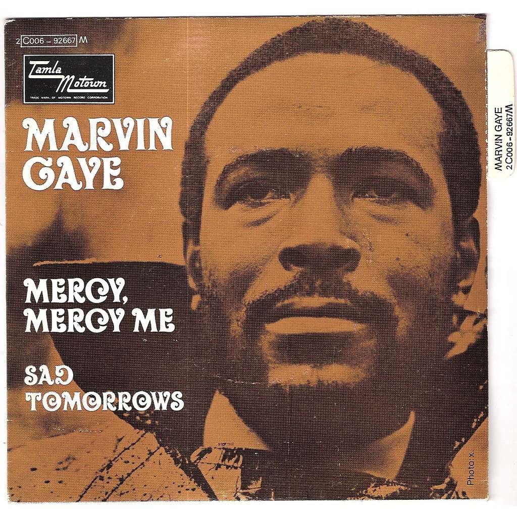 Marvin Gaye Mercy Mercy Me for Throwback Thursday