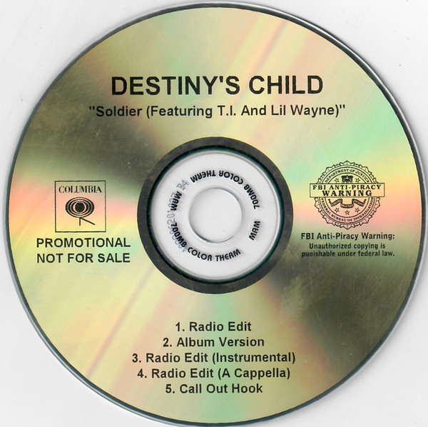 Destiny’s Child Soldier for Throwback Thursday