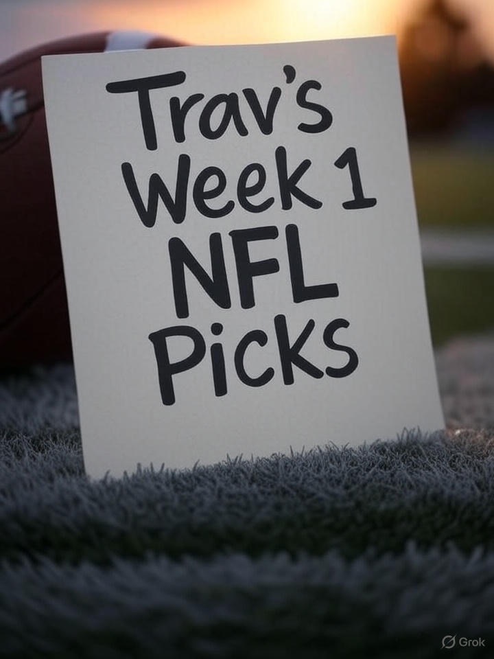 Trav’s NFL Week 1 Predictions for 2025 Season