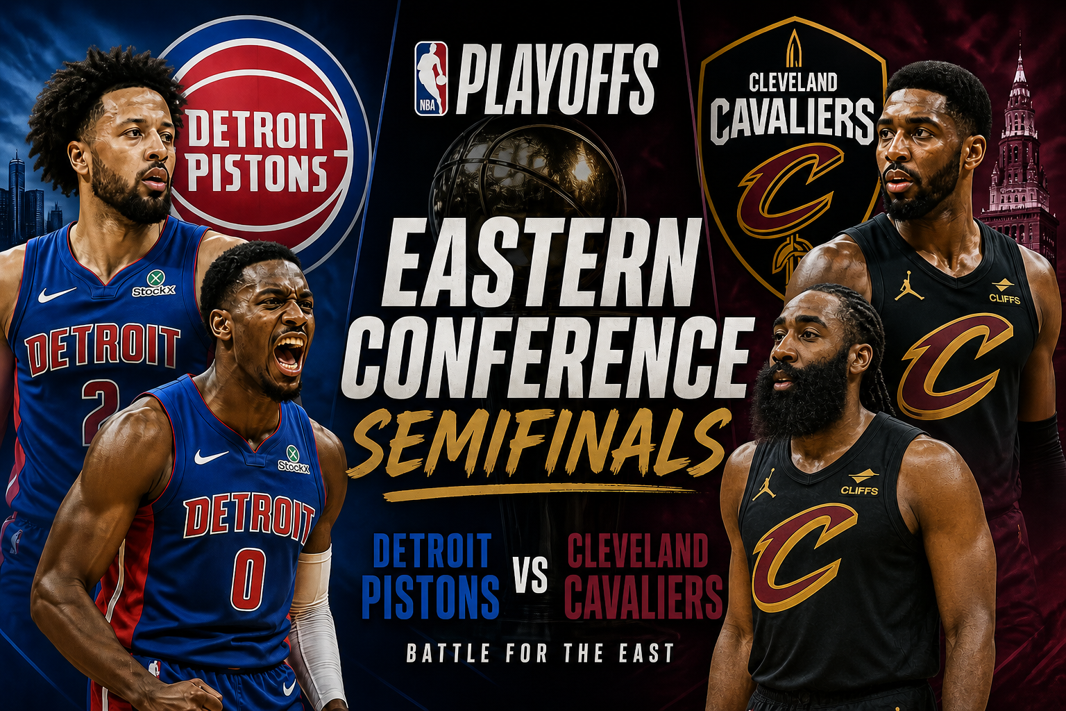Who Advances Between Detroit and Cleveland to East Finals?